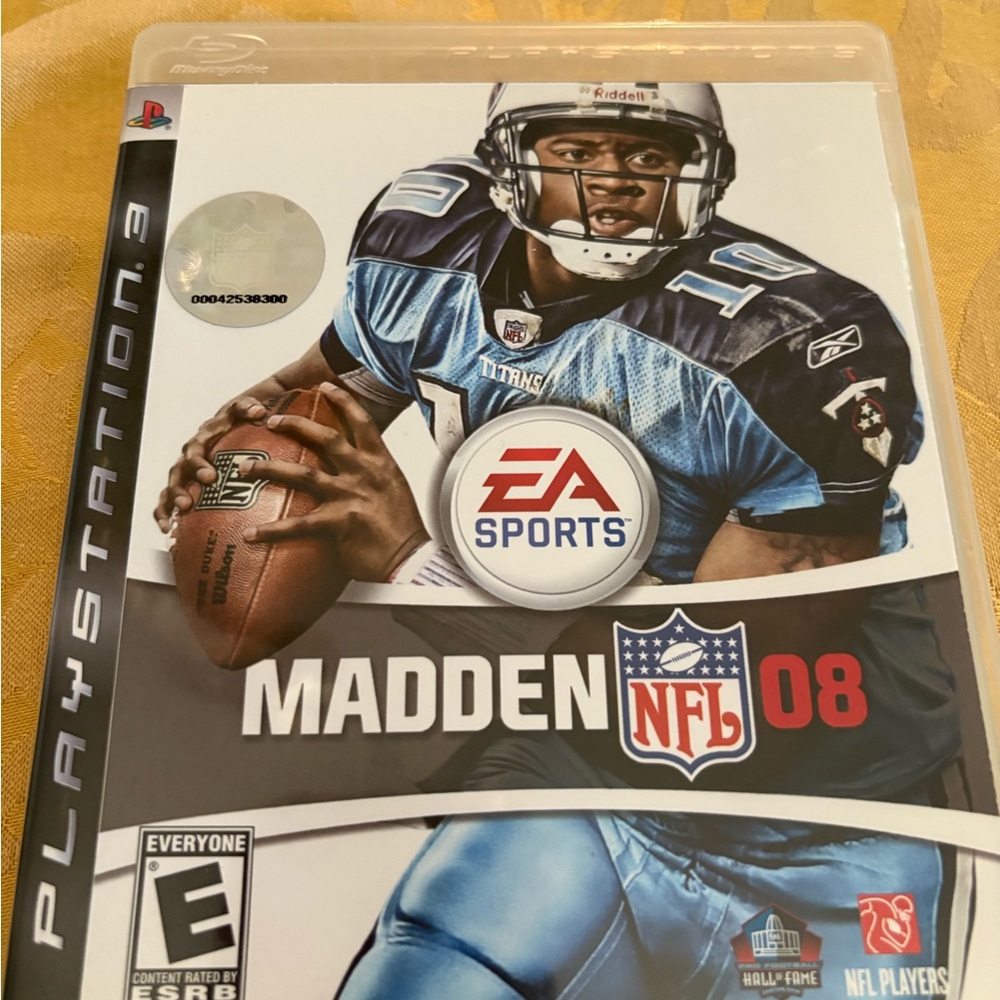 Madden NFL 2008 PlayStation Video Game
